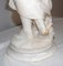 Large Young Girl with Basket of Flowers Alabaster Sculpture, 1900, Image 22