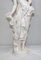 Large Young Girl with Basket of Flowers Alabaster Sculpture, 1900, Image 6