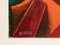 Retrato cubista, óleo sobre tabla, enmarcado, Imagen 5