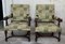 Spanish Carved Walnut Armchairs, 1900s, Set of 2 2