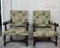 Spanish Carved Walnut Armchairs, 1900s, Set of 2, Image 3