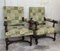 Spanish Carved Walnut Armchairs, 1900s, Set of 2 4