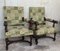 Spanish Carved Walnut Armchairs, 1900s, Set of 2, Image 4