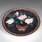 Dekorativer japanischer Cloisonne Teller, 19. Jh 1