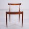 Chairs in Rosewood and Leather, Set of 6 3