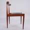 Chairs in Rosewood and Leather, Set of 6 5