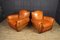 French Leather Club Armchairs 1940 , Set of 2 9