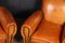French Leather Club Armchairs 1940 , Set of 2 5