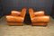 French Leather Club Armchairs 1940 , Set of 2 8