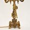 Antique French Gilt Metal Cherub Lamp, Image 9