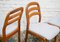 Danish Chairs from Dyrlund, 1970s, Set of 4, Image 7