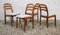 Danish Chairs from Dyrlund, 1970s, Set of 4, Image 5