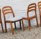 Danish Chairs from Dyrlund, 1970s, Set of 4 4