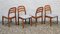 Danish Chairs from Dyrlund, 1970s, Set of 4 13