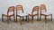 Danish Chairs from Dyrlund, 1970s, Set of 4, Image 13