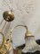 Vintage Brass Chandelier, 1930s, Image 2