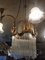 Vintage Brass Chandelier, 1930s 12