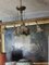 Vintage Brass Chandelier, 1930s, Image 6