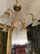 Vintage Brass Chandelier, 1930s, Image 3