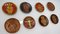Peruvian Leather Plaques, 1950s, Set of 8, Image 8