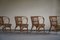 Danish Dining Chairs in Wicker by Robert Wengler, Set of 4, 1960s 9