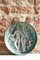 Piatto in ceramica con cacciatori di indiani d'America di Robert Picault per Vallauris, Francia, anni '50, Immagine 1