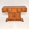 Art Deco Burr Walnut Console Table from Hille 1