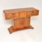 Art Deco Burr Walnut Console Table from Hille 2