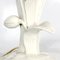 Lámpara de mesa italiana de porcelana blanca, años 30, Imagen 3