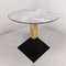 Marble and Brass Hotel Bar Table, 1970s, Image 1