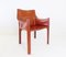 Cab 413 Leather Chairs by Mario Bellini for Cassina, Set of 2 15