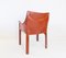 Cab 413 Leather Chairs by Mario Bellini for Cassina, Set of 2, Image 16