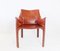 Cab 413 Leather Chairs by Mario Bellini for Cassina, Set of 2 18