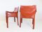 Cab 413 Leather Chairs by Mario Bellini for Cassina, Set of 2 10