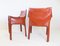 Cab 413 Leather Chairs by Mario Bellini for Cassina, Set of 2, Image 10
