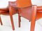 Cab 413 Leather Chairs by Mario Bellini for Cassina, Set of 2 6