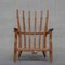 Mid-Century Oak Repos Armchair by Guillerme Et Chambron, Image 6