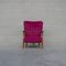 Mid-Century Oak Repos Armchair by Guillerme Et Chambron 2