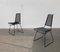 Vintage Postmodern Metal Side Chairs by Rolf Rahmlow, 1980s, Set of 2 19