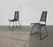 Postmoderne Vintage Beistellstühle aus Metall von Rolf Rahmlow, 1980er, 2er Set 7