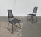 Vintage Postmodern Metal Side Chairs by Rolf Rahmlow, 1980s, Set of 2 15