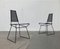 Vintage Postmodern Metal Side Chairs by Rolf Rahmlow, 1980s, Set of 2, Image 33