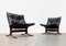 Mid-Century Norwegian Siesta Lounge Chairs and Glass Side Table Set by Ingmar Relling for Westnofa 42