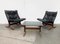 Mid-Century Norwegian Siesta Lounge Chairs and Glass Side Table Set by Ingmar Relling for Westnofa 31