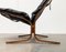 Norwegische Mid-Century Siesta Sessel & Glas Beistelltisch von Ingmar Relling für Westnofa 16