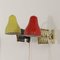 Scissor Lamps in Red and Yellow by H. Busquet for Hala, 1960s, Set of 2 12