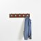 Row of 5 Reclaimed School Coat Hooks 2