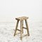 Rustic Elm Stool 1