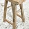 Rustic Elm Stool 4