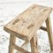 Rustic Elm Stool 2